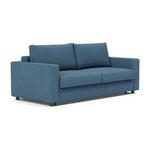 Load image into Gallery viewer, Innovation Living Neah King Sleeper Sofa Standard Arms - Weda Blue - 02-sofa-3-4