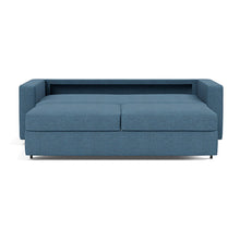 Load image into Gallery viewer, Innovation Living Neah King Sleeper Sofa Standard Arms - Weda Blue - 03-bed-front