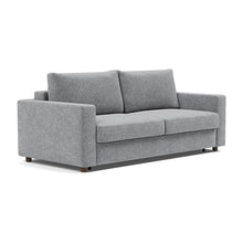 Load image into Gallery viewer, Innovation Living Neah King Sleeper Sofa Standard Arms - Taura Slate Grey - 02-sofa-3-4