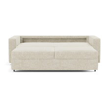 Load image into Gallery viewer, Innovation Living Neah King Sleeper Sofa Standard Arms - Taura Off White - 03-bed-front