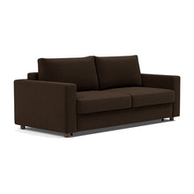 Load image into Gallery viewer, Innovation Living Neah King Sleeper Sofa Standard Arms - Taura Chocco - 02-sofa-3-4