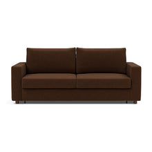 Load image into Gallery viewer, Innovation Living Neah King Sleeper Sofa Standard Arms - Taura Cappuccino - 01-sofa-front
