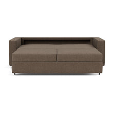 Load image into Gallery viewer, Innovation Living Neah King Sleeper Sofa Standard Arms - Esina Cedar Brown - 03-bed-front