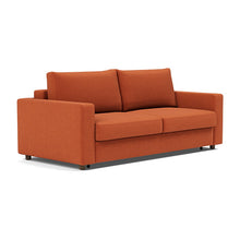 Load image into Gallery viewer, Innovation Living Neah King Sleeper Sofa Standard Arms - Esina Rust Orange - 02-sofa-3-4