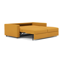 Load image into Gallery viewer, Innovation Living Neah King Sleeper Sofa Standard Arms - Elegance Burned Curry - 04-bed-3-4