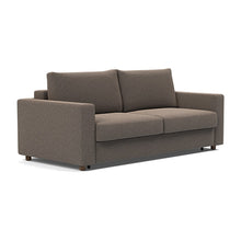Load image into Gallery viewer, Innovation Living Neah King Sleeper Sofa Standard Arms - Boucle Taupe - 02-sofa-3-4