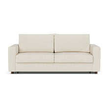 Load image into Gallery viewer, Innovation Living Neah King Sleeper Sofa Standard Arms - Boucle Off White - 01-sofa-front