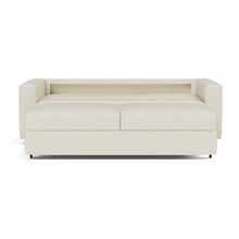 Load image into Gallery viewer, Innovation Living Neah King Sleeper Sofa Standard Arms - Boucle Off White - 03-bed-front