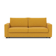 Load image into Gallery viewer, Innovation Living Neah King Sleeper Sofa Standard Arms - Boucle Ochre - 01-sofa-front