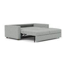Load image into Gallery viewer, Innovation Living Neah King Sleeper Sofa Standard Arms - Melange Light Grey - 04-bed-3-4
