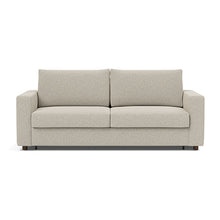 Load image into Gallery viewer, Innovation Living Neah King Sleeper Sofa Standard Arms - Boucle Beige - 01-sofa-front