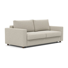 Load image into Gallery viewer, Innovation Living Neah King Sleeper Sofa Standard Arms - Boucle Beige - 02-sofa-3-4