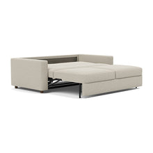 Load image into Gallery viewer, Innovation Living Neah King Sleeper Sofa Standard Arms - Boucle Beige - 04-bed-3-4