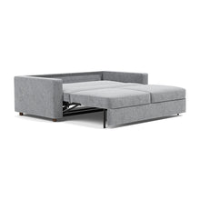 Load image into Gallery viewer, Innovation Living Neah King Sleeper Sofa Standard Arms - Twist Granite - 04-bed-3-4