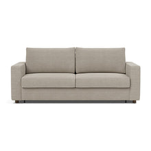 Load image into Gallery viewer, Innovation Living Neah King Sleeper Sofa Standard Arms - Kenya Gravel - 01-sofa-front