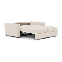 Load image into Gallery viewer, Neah Queen Sleeper Sofa with Standard Arms - 255 Adario Basmati - 04 bed 3 4