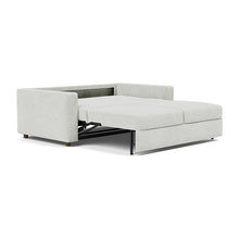 Load image into Gallery viewer, Neah Queen Sleeper Sofa with Standard Arms - 256 Adario Fog - 04 bed 3 4