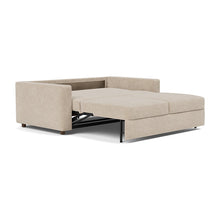 Load image into Gallery viewer, Neah Queen Sleeper Sofa with Standard Arms - 257 Adario Taupe - 04 bed 3 4