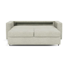 Load image into Gallery viewer, Neah Queen Sleeper Sofa with Standard Arms - 280 Avella Sand - 03 bed front