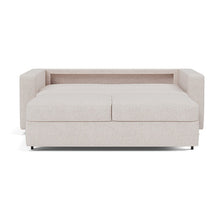 Load image into Gallery viewer, Neah Queen Sleeper Sofa with Standard Arms - 300 Weda Sand - 03 bed front