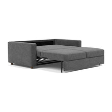 Load image into Gallery viewer, Neah Queen Sleeper Sofa with Standard Arms - 350 Taura Deep Grey - 04 bed 3 4