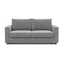 Load image into Gallery viewer, Neah Queen Sleeper Sofa with Standard Arms - 351 Taura Slate Grey - 01 sofa front