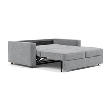 Load image into Gallery viewer, Neah Queen Sleeper Sofa with Standard Arms - 351 Taura Slate Grey - 04 bed 3 4