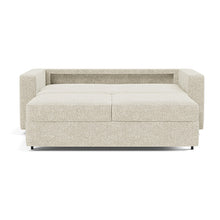 Load image into Gallery viewer, Neah Queen Sleeper Sofa with Standard Arms - 357 Taura Off White - 03 bed front