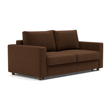 Load image into Gallery viewer, Neah Queen Sleeper Sofa with Standard Arms - 359 Taura Cappuccino - 02 sofa 3 4