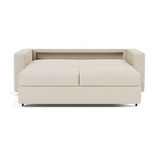 Load image into Gallery viewer, Neah Queen Sleeper Sofa with Standard Arms - 365 Halifax Shell - 03 bed front