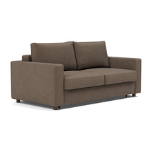 Load image into Gallery viewer, Neah Queen Sleeper Sofa with Standard Arms - 411 Esina Cedar Brown - 02 sofa 3 4