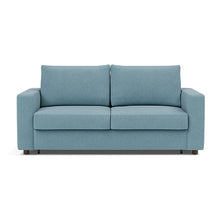 Load image into Gallery viewer, Neah Queen Sleeper Sofa with Standard Arms - 525 Mixed Dance Light Blue - 01 sofa front