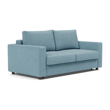 Load image into Gallery viewer, Neah Queen Sleeper Sofa with Standard Arms - 525 Mixed Dance Light Blue - 02 sofa 3 4