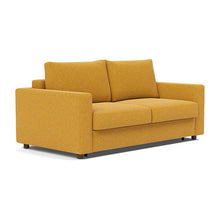 Load image into Gallery viewer, Neah Queen Sleeper Sofa with Standard Arms - 536 Boucle Ochre - 02 sofa 3 4