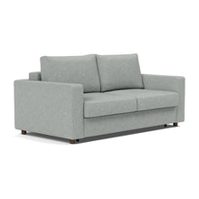 Load image into Gallery viewer, Neah Queen Sleeper Sofa with Standard Arms - 538 Melange Light Grey - 02 sofa 3 4