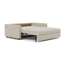 Load image into Gallery viewer, Neah Queen Sleeper Sofa with Standard Arms - 586 Phobos Latte - 04 bed 3 4