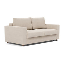Load image into Gallery viewer, Neah Queen Sleeper Sofa with Standard Arms - 612 Blida Sand Grey - 02 sofa 3 4