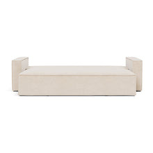 Load image into Gallery viewer, Newilla Sleeper Sofa with Standard Arms bed front view - 255 Adario Basmati
