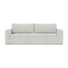 Load image into Gallery viewer, Newilla Sleeper Sofa with Standard Arms sofa front view - 256 Adario Fog