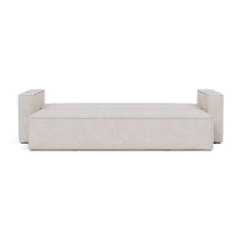 Load image into Gallery viewer, Newilla Sleeper Sofa with Standard Arms bed front view - 300 Weda Sand