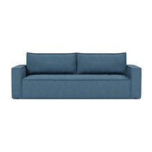 Load image into Gallery viewer, Newilla Sleeper Sofa with Standard Arms sofa front view - 302 Weda Blue