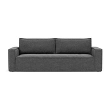 Load image into Gallery viewer, Newilla Sleeper Sofa with Standard Arms sofa front view - 350 Taura Deep Grey