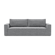 Load image into Gallery viewer, Newilla Sleeper Sofa with Standard Arms sofa front view - 351 Taura Slate Grey