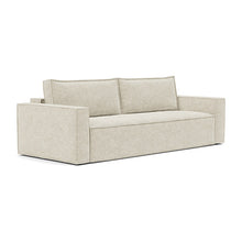 Load image into Gallery viewer, Newilla Sleeper Sofa with Standard Arms sofa three-quarter view - 357 Taura Off White
