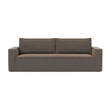 Load image into Gallery viewer, Newilla Sleeper Sofa with Standard Arms sofa front view - 530 Bouclé Taupe