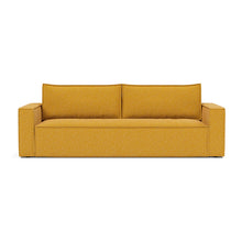Load image into Gallery viewer, Newilla Sleeper Sofa with Standard Arms sofa front view - 536 Bouclé Ochre
