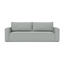 Load image into Gallery viewer, Newilla Sleeper Sofa with Standard Arms sofa front view - 538 Melange Light Grey