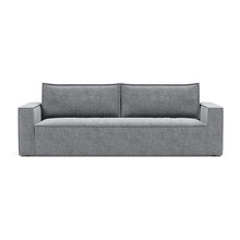 Load image into Gallery viewer, Newilla Sleeper Sofa with Standard Arms sofa front view - 565 Twist Granite