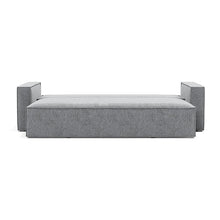 Load image into Gallery viewer, Newilla Sleeper Sofa with Standard Arms bed front view - 565 Twist Granite