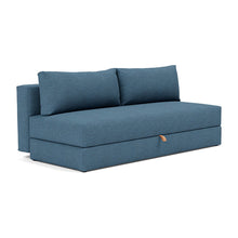 Load image into Gallery viewer, Osvald Sleeper Sofa - 302 WEDA Blue - 02 sofa 3 4